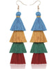 Gradient Tassel Earrings