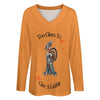 Too Glam To Give A Gobble Long Sleeve Graphic Tee