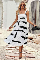 The Geena Tie Shoulder Dress