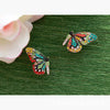 Sparkling Butterfly Earrings