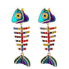 Fishbone Earrings