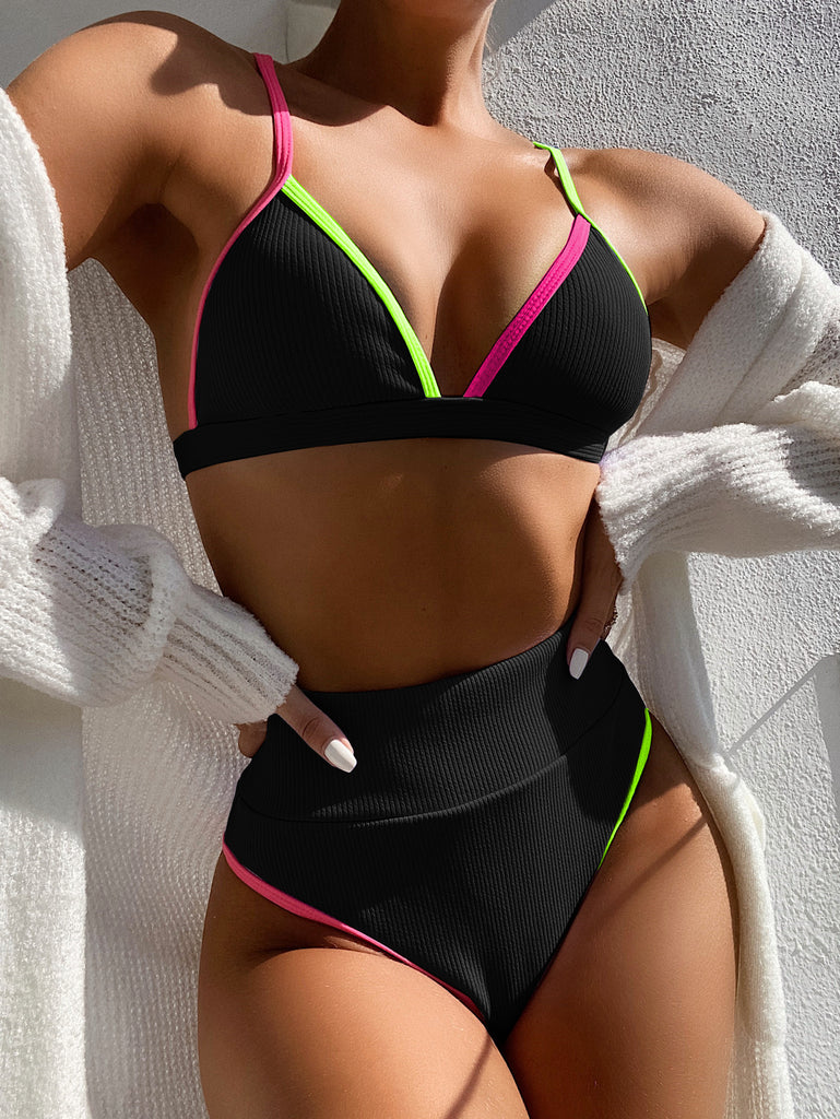 Neon Beams Bikini