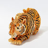 Purrfect Tiger Rhinestone Clutch