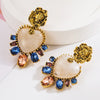 Baroque Heart Earrings