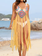 Beach Party Fringe Cover Up