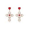 El Corazón de la Cruz Earrings
