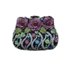Crystal Flower Minaudiere Clutch