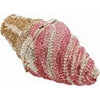 Ice Cream Cone Crystal Minaudiere Clutch