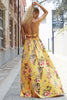 Sun Kissed Halter Dress