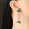 Fishbone Earrings