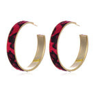 C Me In Leopard Earrings