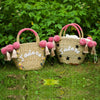 J'adore Wicker Handbag