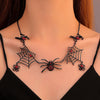 Web Of Beauty Spider Web Necklace