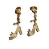 Vintage High Heeled Shoe Earrings