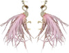 Feathered Pink Flamingo Earrings
