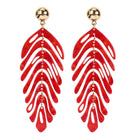 Leaf Statement Earrings