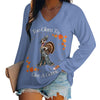 Too Glam To Give A Gobble Long Sleeve Graphic Tee