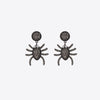 Spider Rhinestone Earrings