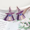 Witch Rhinestone Earrings