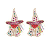 Witch Rhinestone Earrings