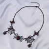 Web Of Beauty Spider Web Necklace