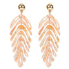 Leaf Statement Earrings