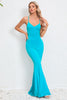 The Nerissa Spaghetti Strap Fishtail Dress