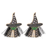 Witch Rhinestone Earrings