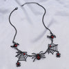 Web Of Beauty Spider Web Necklace