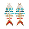 Fishbone Earrings