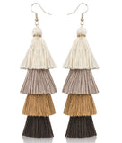 Gradient Tassel Earrings
