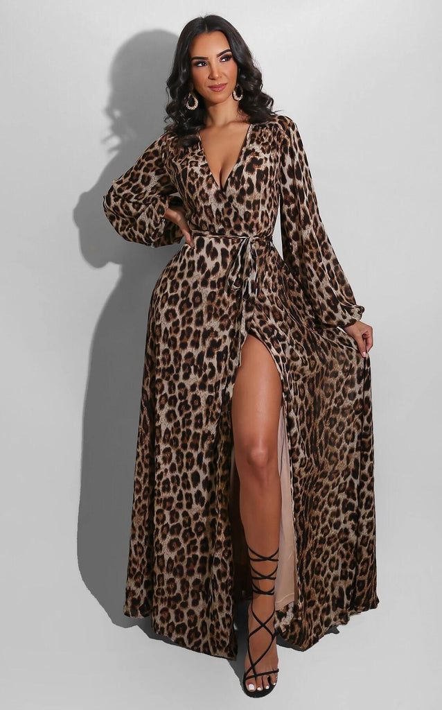 The Miss Purrfect Leopard Dress