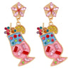 Dreaming Of Daquiris Rhinestone Earrings