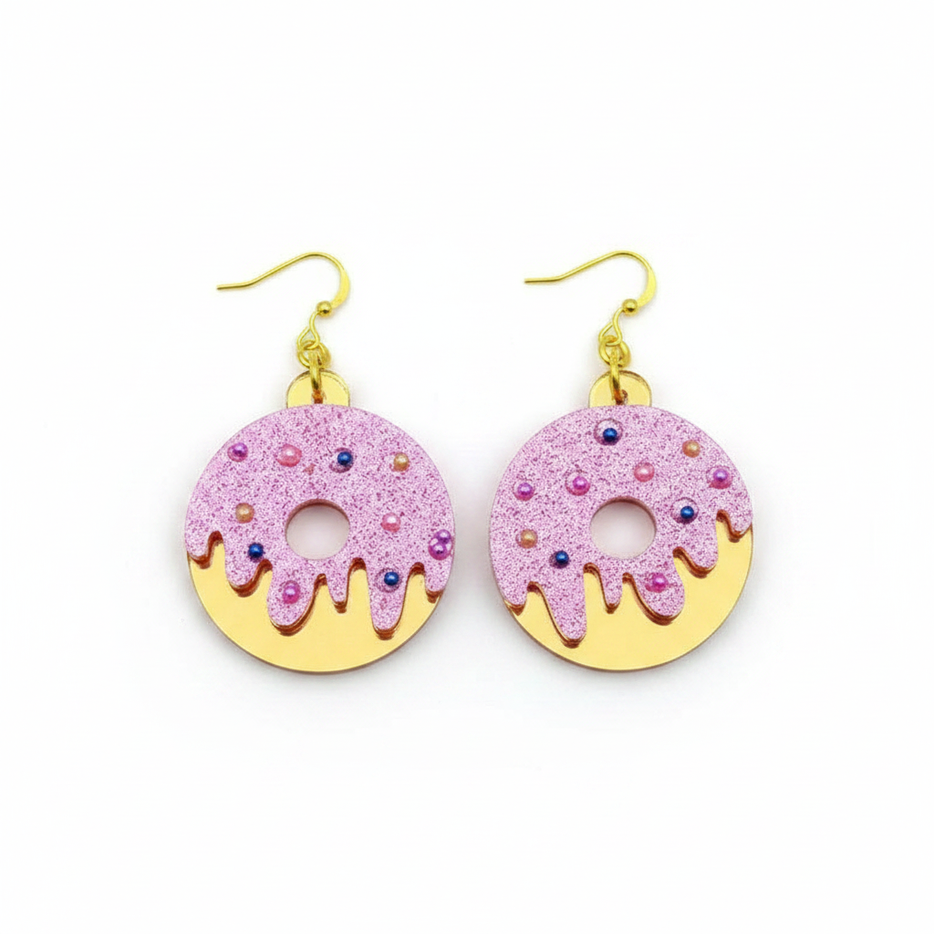 Boucles d'oreilles Donut Sweet Bling