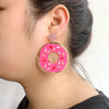 Sweet Sprinkles Donut  Earrings