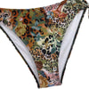 Double tie bikini split swimsuit