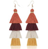 Gradient Tassel Earrings