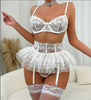 Lace Reverie 3 Piece Lingerie Set
