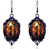 Enchanted Witch Looking Glass Earrings