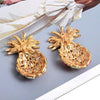 Rhinestone Pineapple Earrings