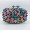 Minaudiere Crystal Catacomb Skull Purse