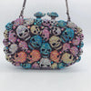 Minaudiere Crystal Catacomb Skull Purse