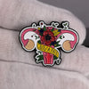 Grow A Pair of Ovaries Enamel Pin