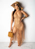 Tassel Tango Midi Dress Cover Up