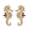 Sparkling Seahorse Earrings