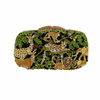 Crystal Safari Forest Minaudiere Clutch