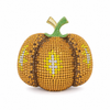 Crystal Pumpkin Minaudiere Clutch