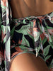 What A Knock Out! Three Piece Boxer Shorts Bikini Set