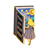 Literary Art Brooch