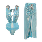 The Goddess One Piece Swimsuit and Sarong